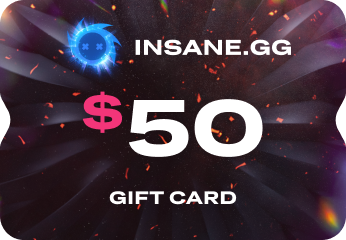 Insane.gg Gift Card $50 Code, 58 usd