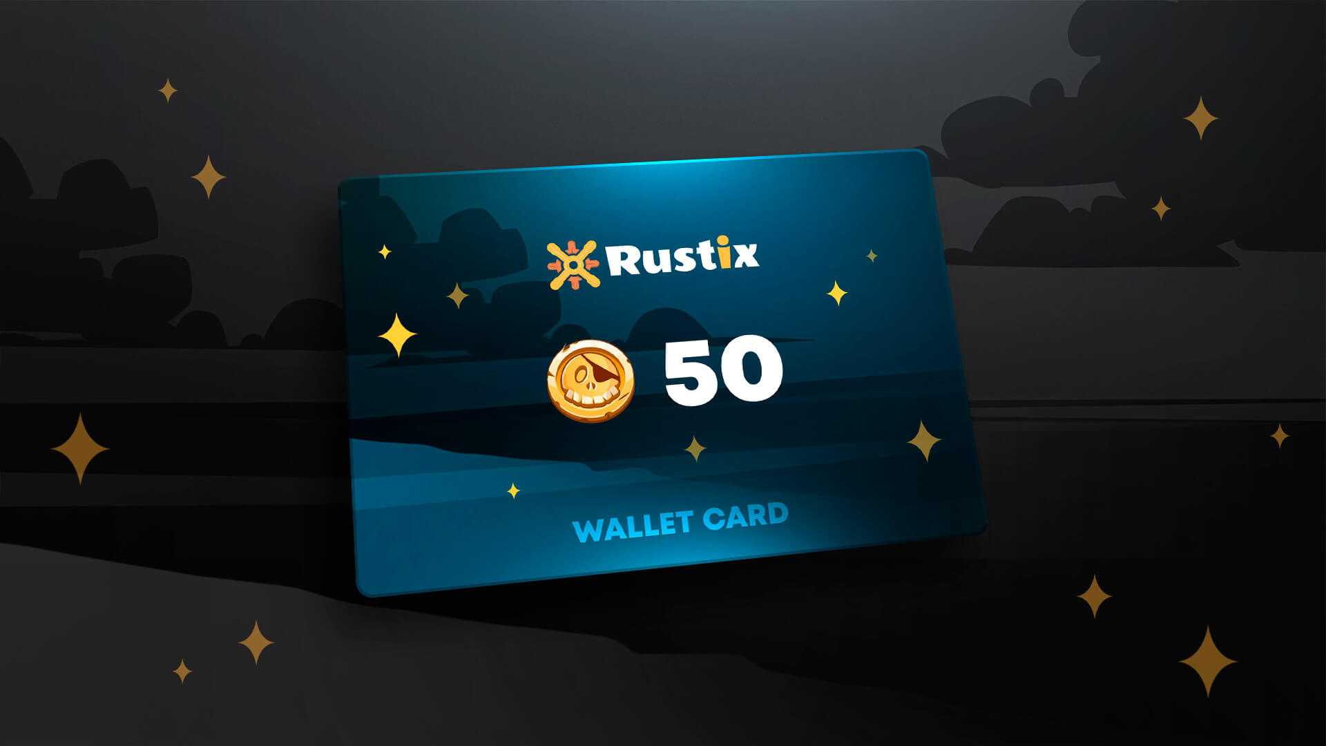 Rustix.io 50 USD Wallet Card Code, 56.5 usd