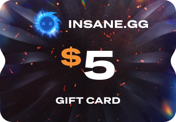 Insane.gg Gift Card $5 Code, 5.9 usd