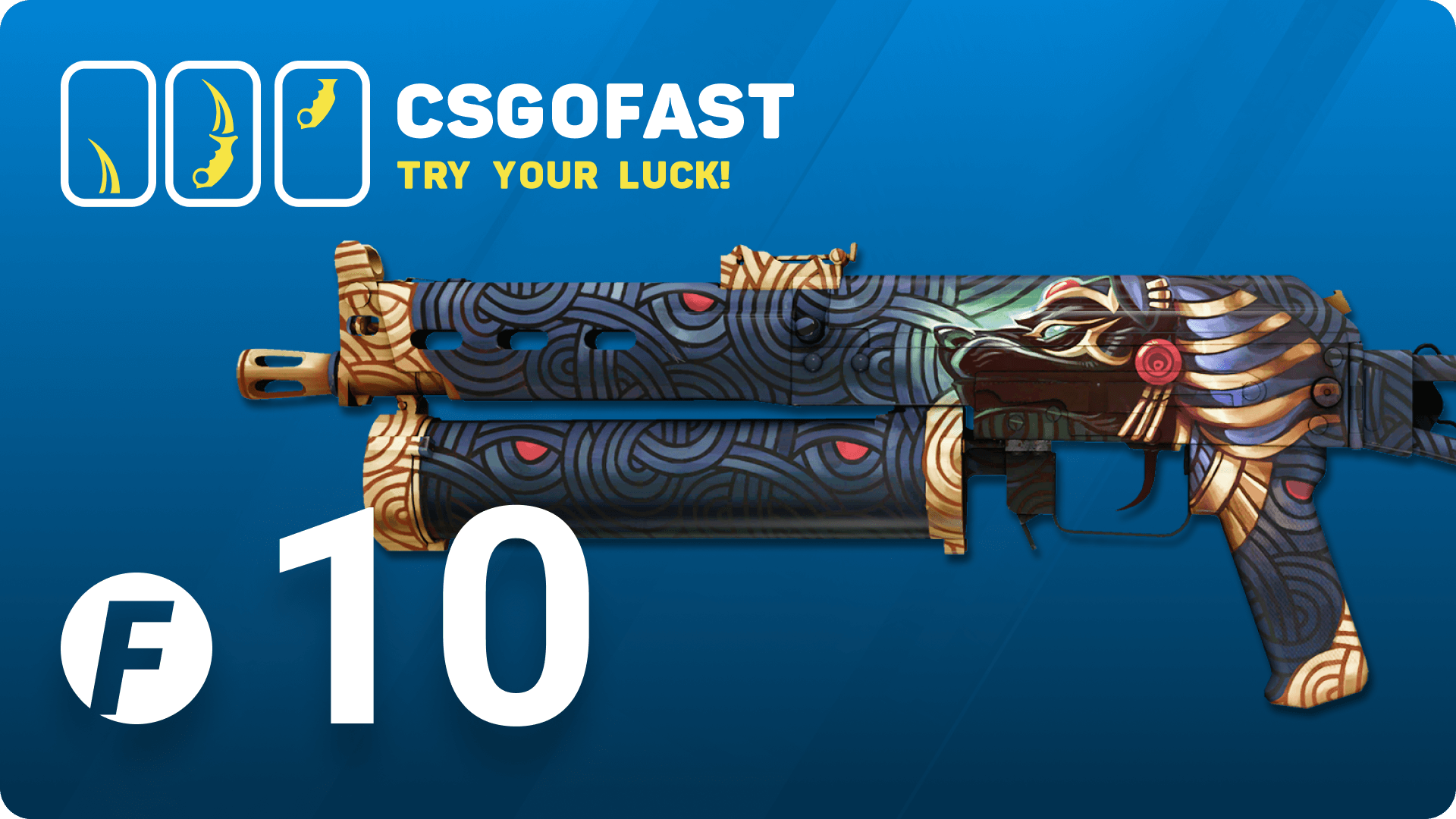 CSGOFAST 10 Fast Coins Gift Card, 7.19 usd