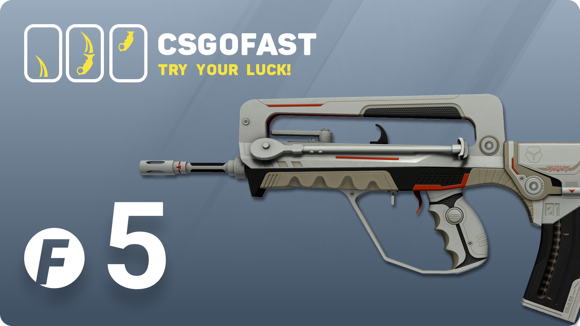 CSGOFAST 5 Fast Coins Gift Card, 3.63 usd