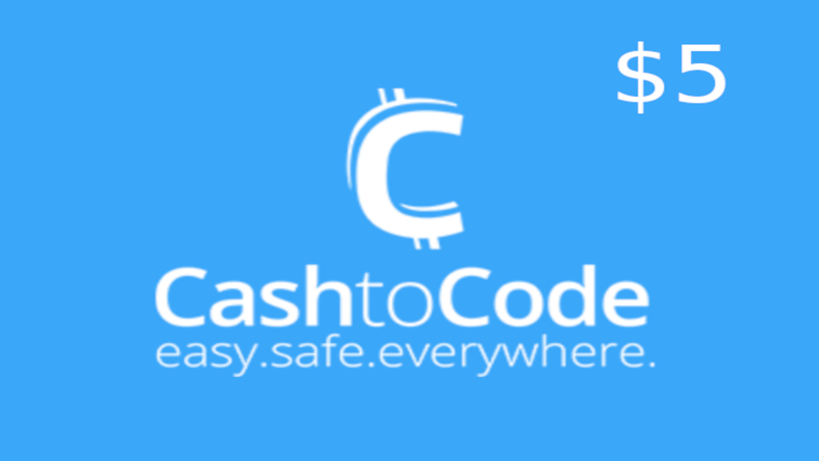CashtoCode $5 Gift Card US, 5.98 usd