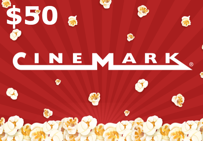 Cinemark Theatres $50 Gift Card US, 56.24 usd