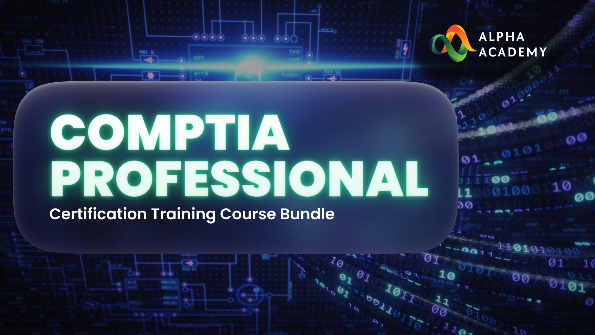 CompTIA Professional Certification Training Course Bundle Alpha Academy Code, 9.03 usd