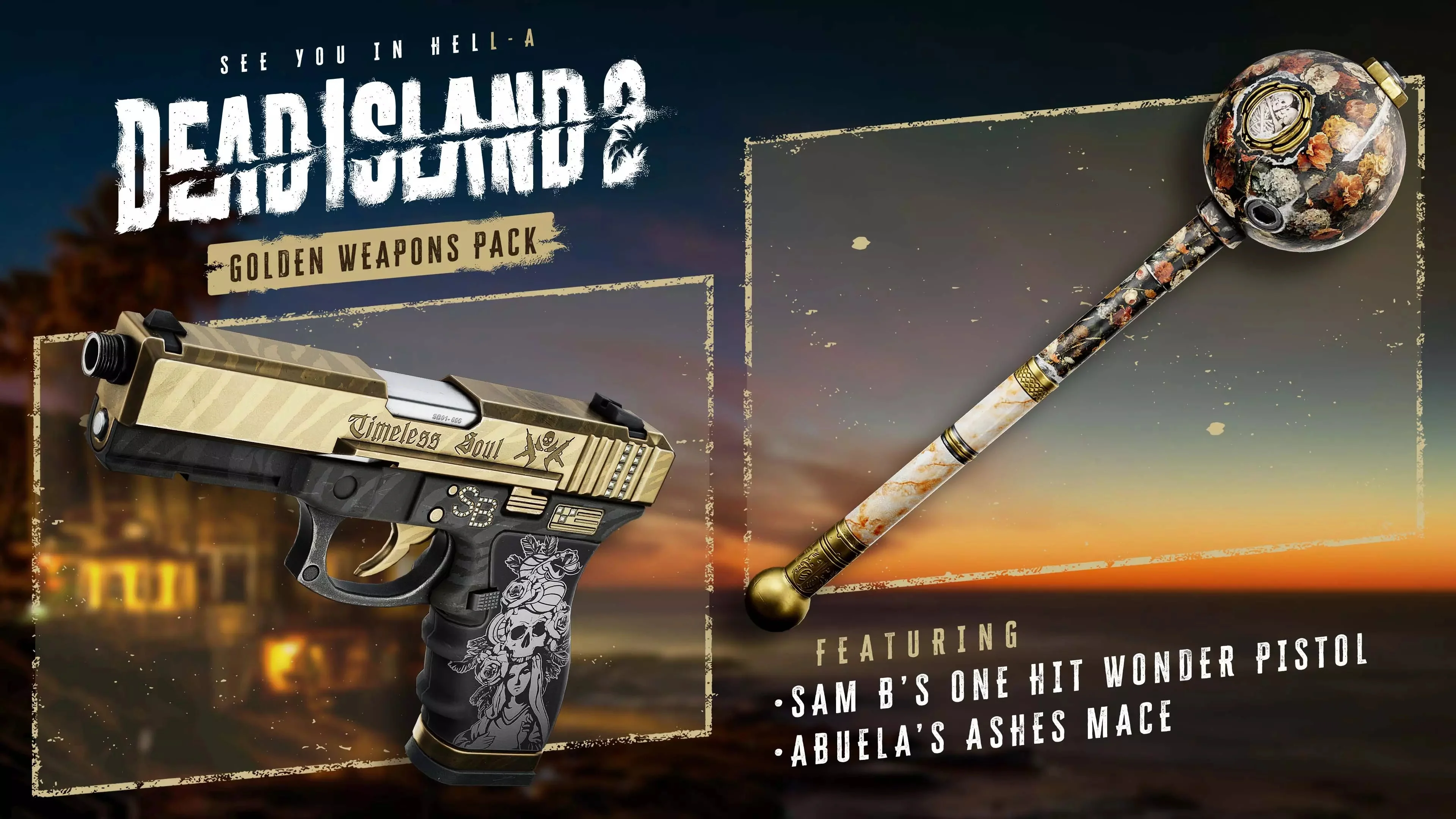 Dead Island 2 - Golden Weapons Pack DLC EU PS5 CD Key, 2.69 usd