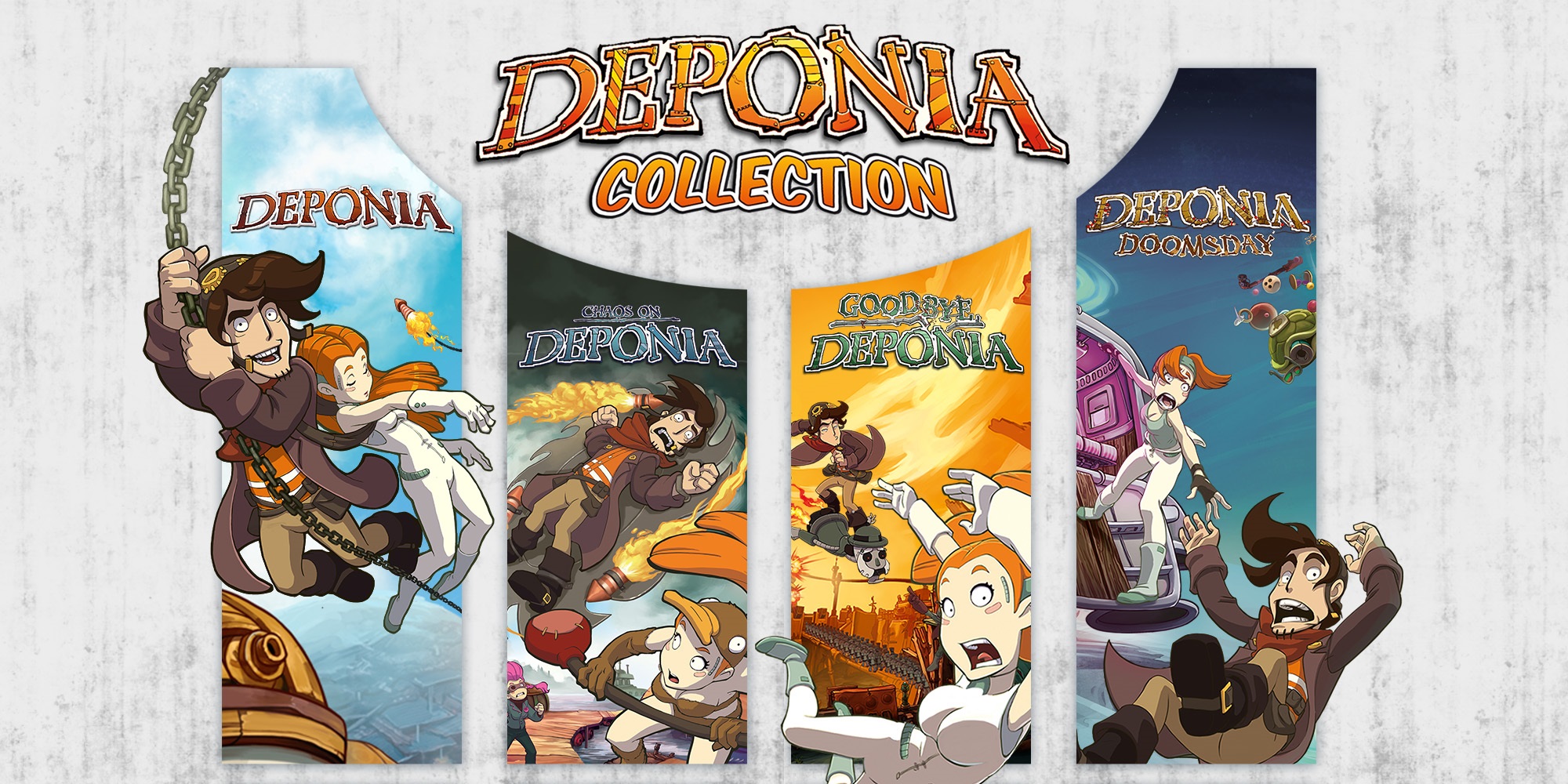 Deponia Full Scrap Collection Steam CD Key, 7.9 usd