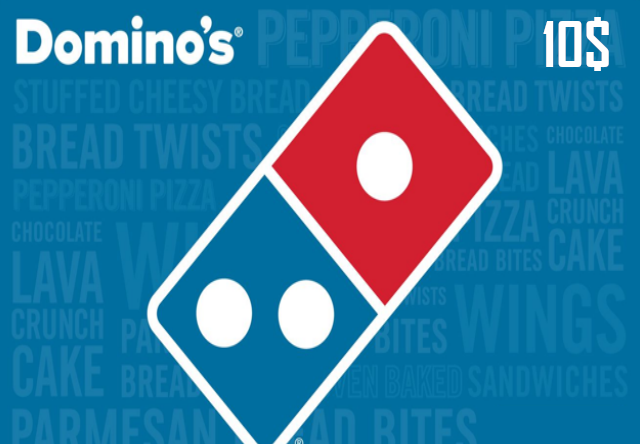 Domino's Pizza $10 Gift Card US, 10.5 usd