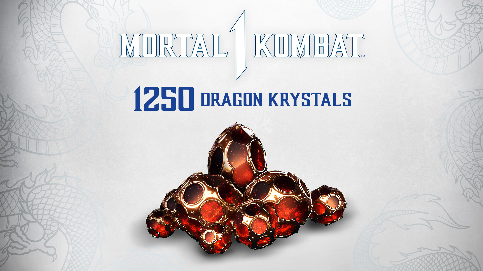 Mortal Kombat 1 - 1250 Dragon Krystals DLC EU PS5 CD Key, 7.68 usd