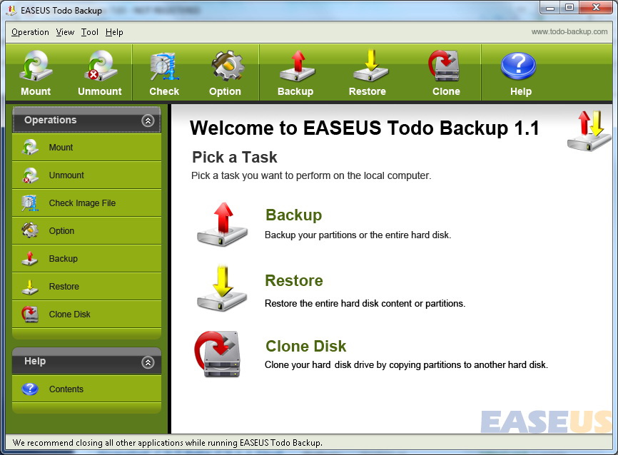 EaseUS ToDo Backup Home 10.0 (1PC) CD Key, 33.89 usd