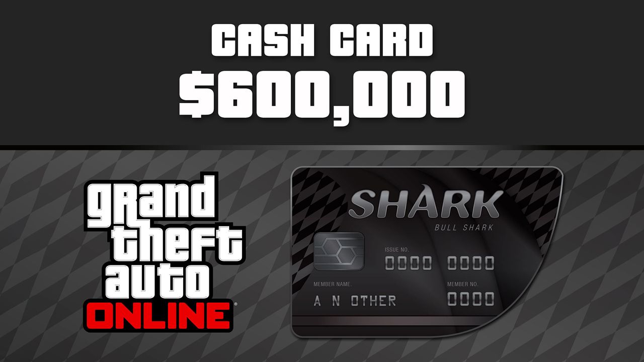 Grand Theft Auto Online - $600,000 Bull Shark Cash Card EU XBOX One CD Key, 8.7 usd