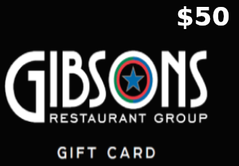 Gibsons Restaurant $50 Gift Card US, 33.9 usd