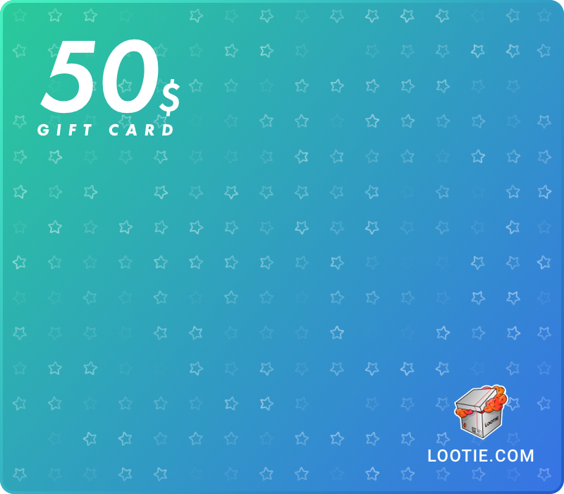 Lootie 50 USD Gift Card, 56.5 usd