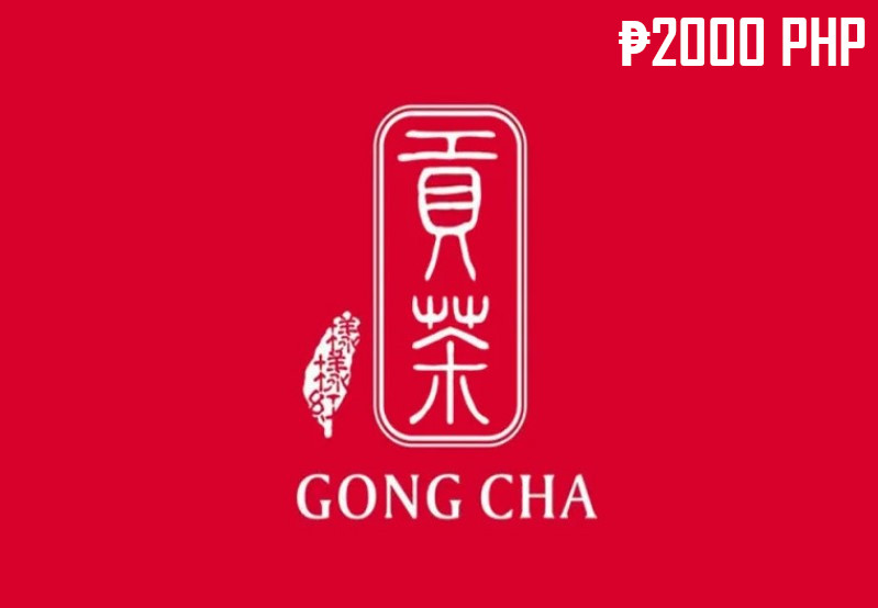 Gong Cha ₱2000 PH Gift Card, 41.73 usd