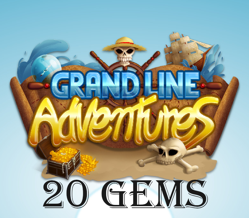 Grand Line Adventures - 20 Gems Gift Card, 4.62 usd