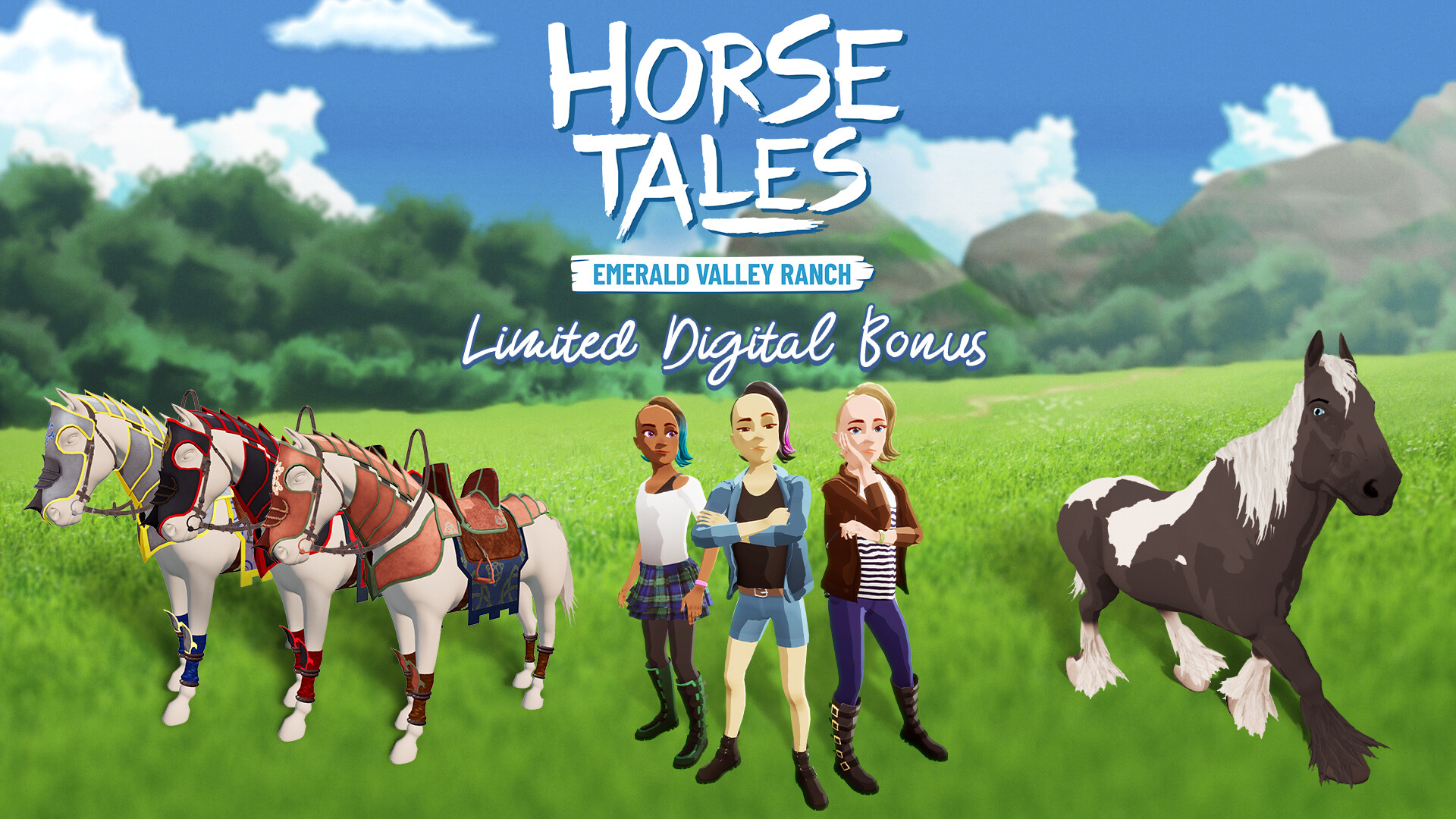 Horse Tales: Emerald Valley Ranch - Limited Digital Bonus DLC EU PS4 CD Key, 3.38 usd