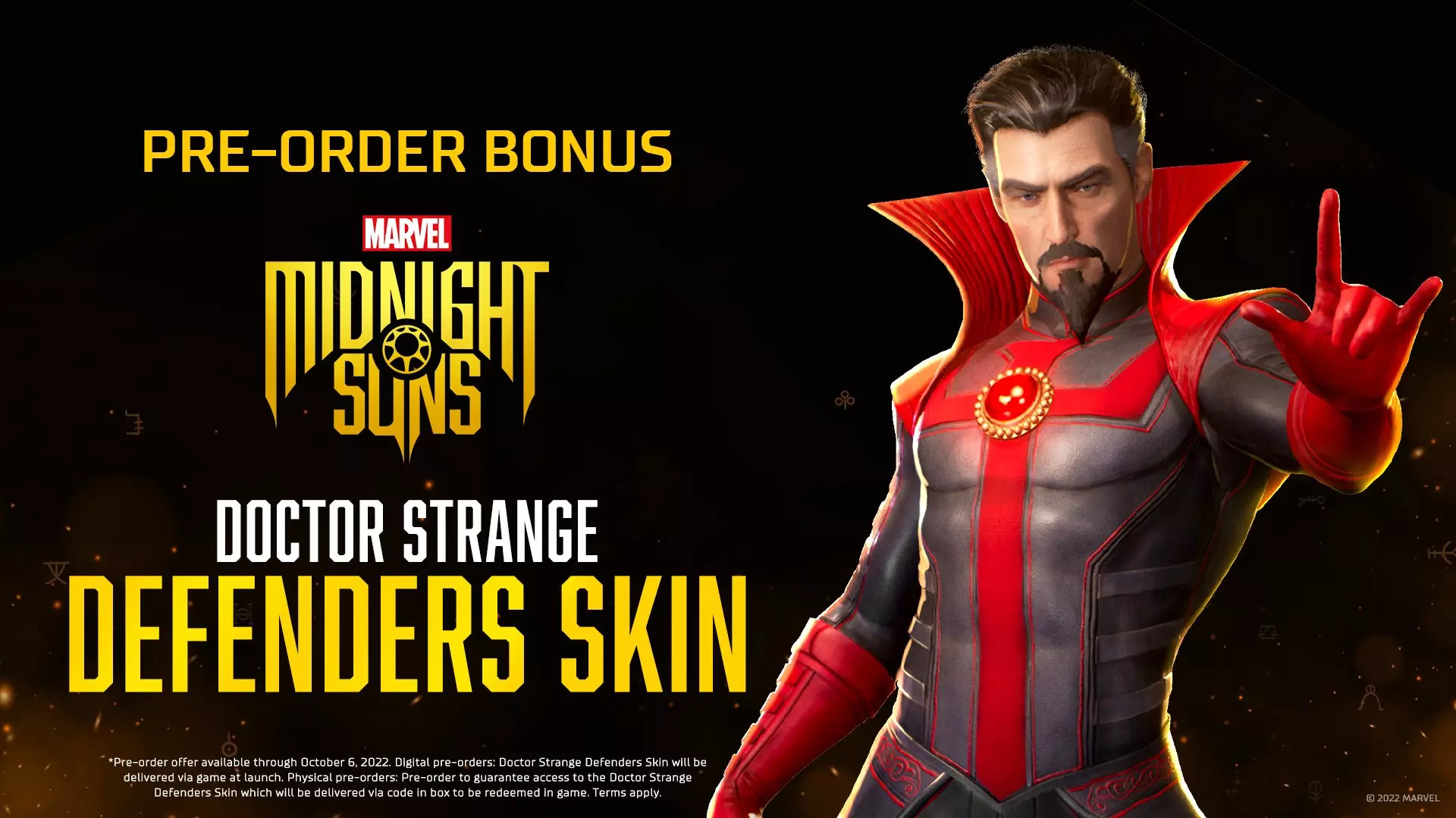 Marvel's Midnight Suns - Doctor Strange Defenders Skin DLC Steam CD Key, 0.18 usd