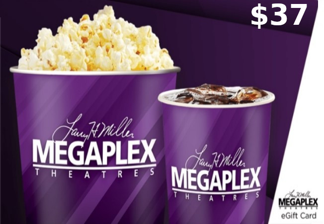 Megaplex Theatres $37 Gift Card US, 26.55 usd