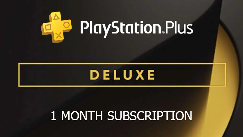 PlayStation Plus Deluxe 1 Month Subscription ACCOUNT, 16.94 usd