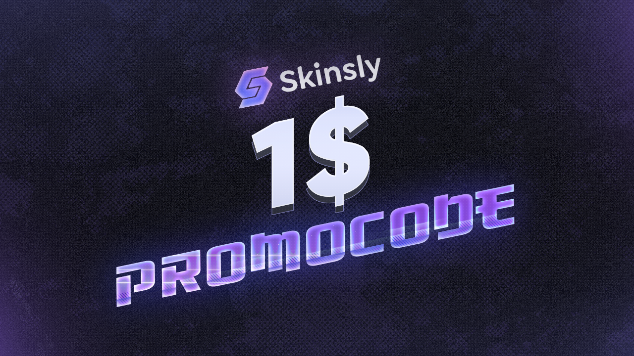 SKINSLY $1 Gift Card, 1.34 usd