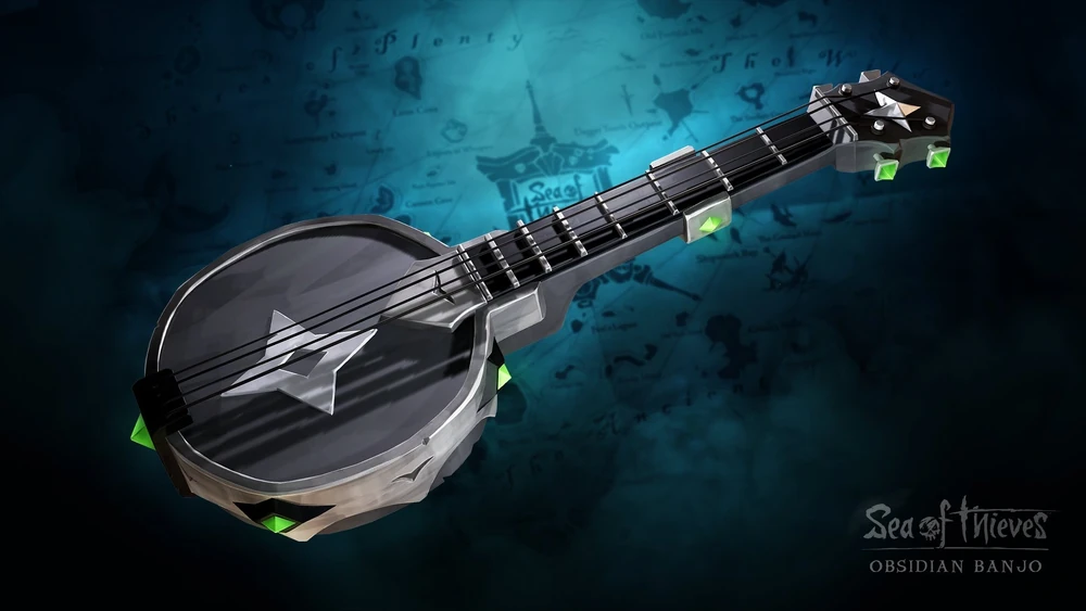 Sea of Thieves - Obsidian Banjo Pack DLC XBOX One / Xbox Series X|S CD Key, 6.32 usd