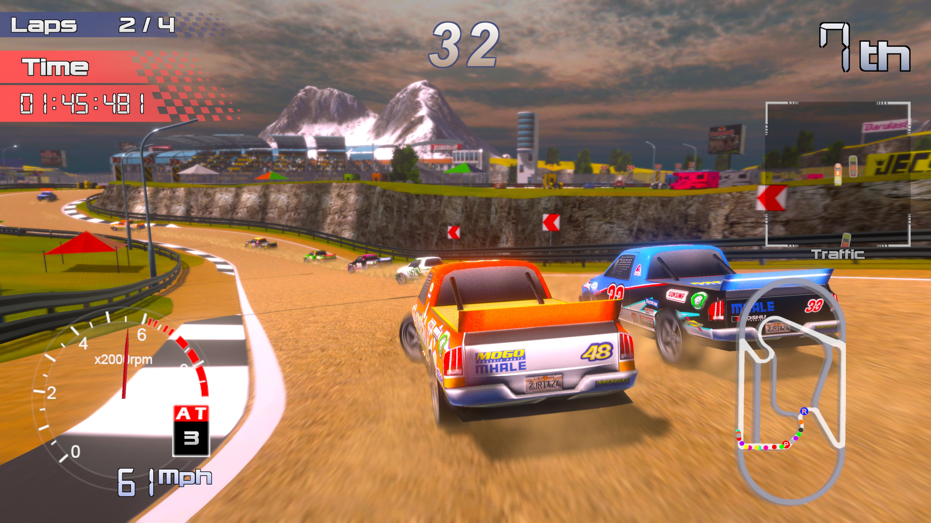 Speed Truck Racing AR XBOX One / Xbox Series X|S CD Key, 1.28 usd