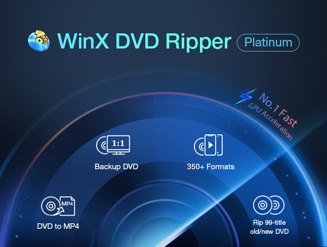WinX DVD Ripper Platinum 1-Year Key, 40.57 usd
