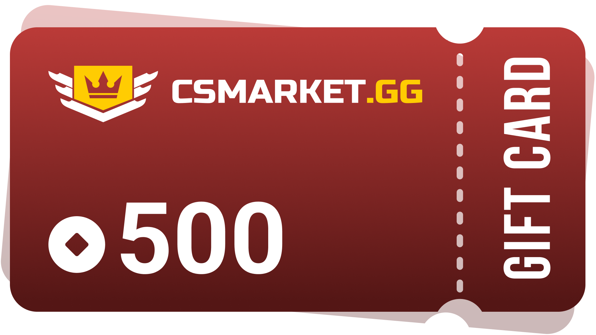 CSMARKET.GG 500 Gems Gift Card, 339.96 usd