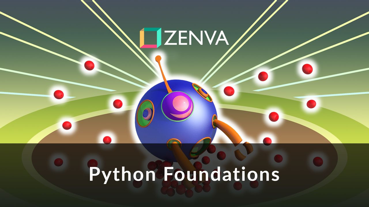 Python Foundations -  eLearning course Zenva.com Code, 16.5 usd