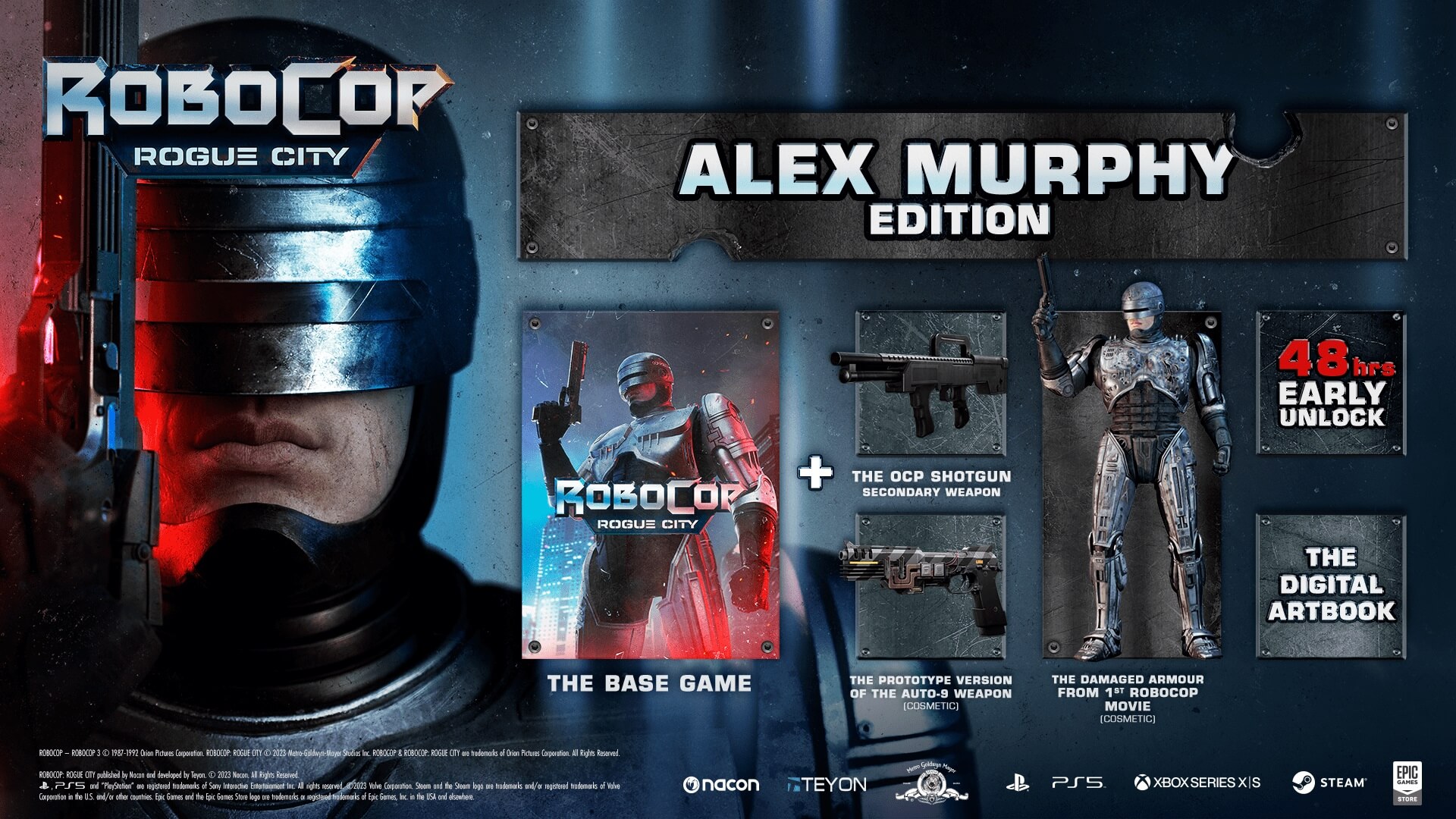 Robocop: Rogue City Alex Murphy Edition Steam CD Key, 26.81 usd