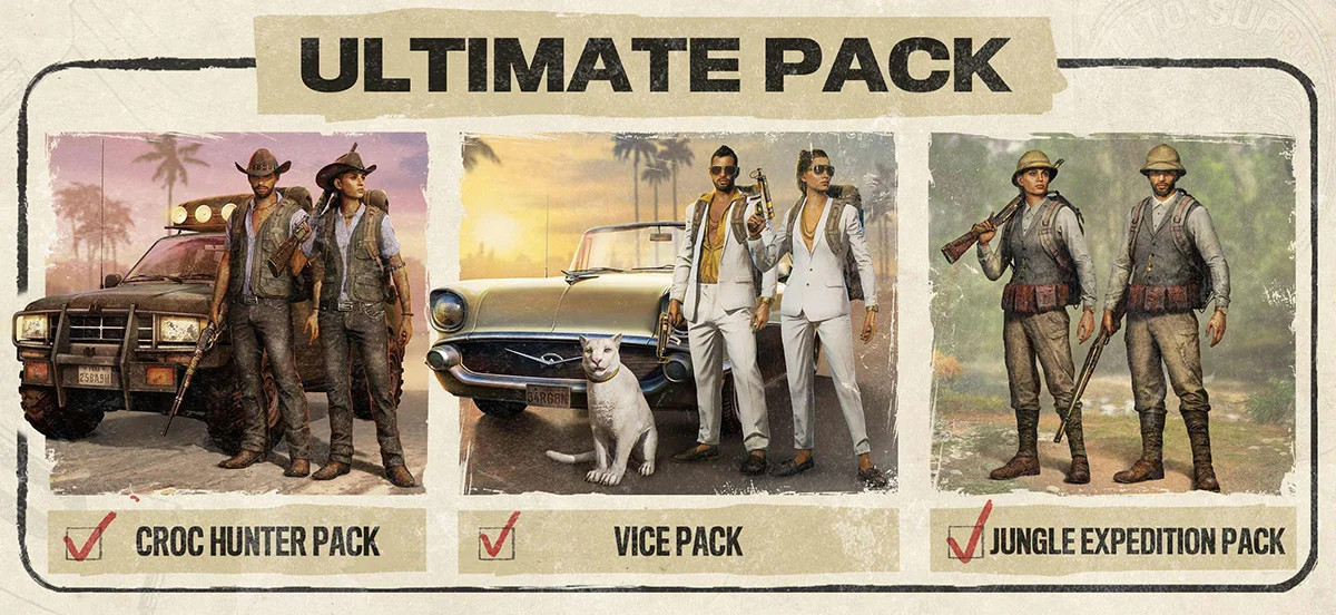 Far Cry 6 - Ultimate Pack DLC EU PS4 CD Key, 9.03 usd