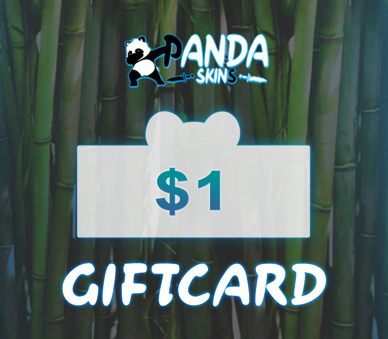 PandaSkins $1 Gift Card, 1.29 usd