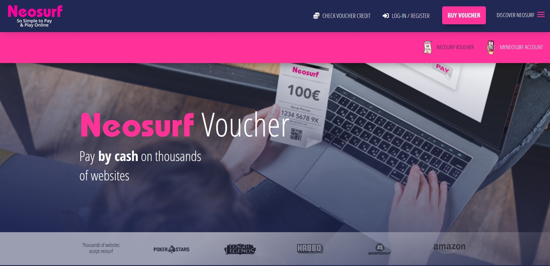 Neosurf €30 Gift Card BE, 36.22 usd