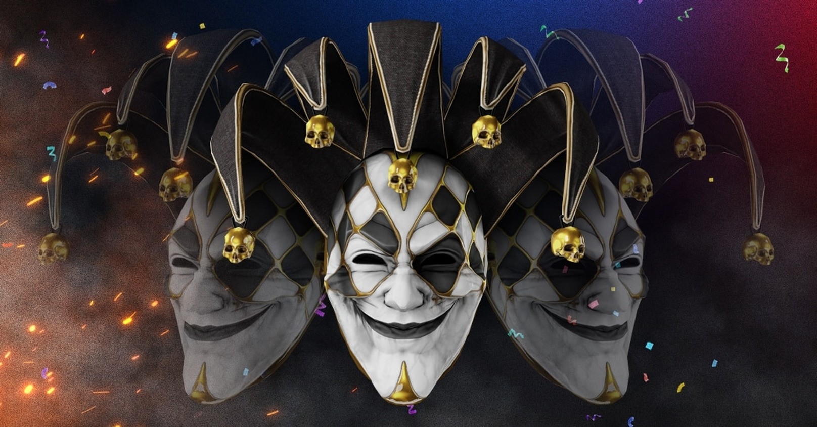 PAYDAY 2 - 10th Anniversary Jester Mask DLC Steam CD Key, 1.44 usd