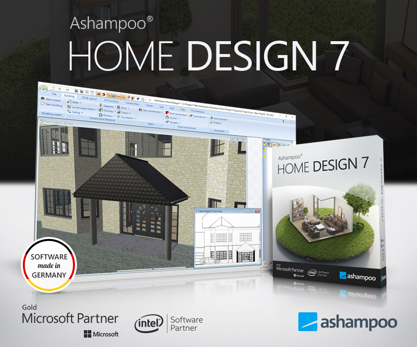 Ashampoo Home Design 7 Activation Key (Lifetime / 1 PC), 4.5 usd