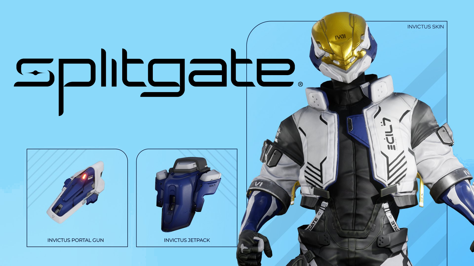 Splitgate - Guardian Invictus Pack DLC CD Key, 0.6 usd