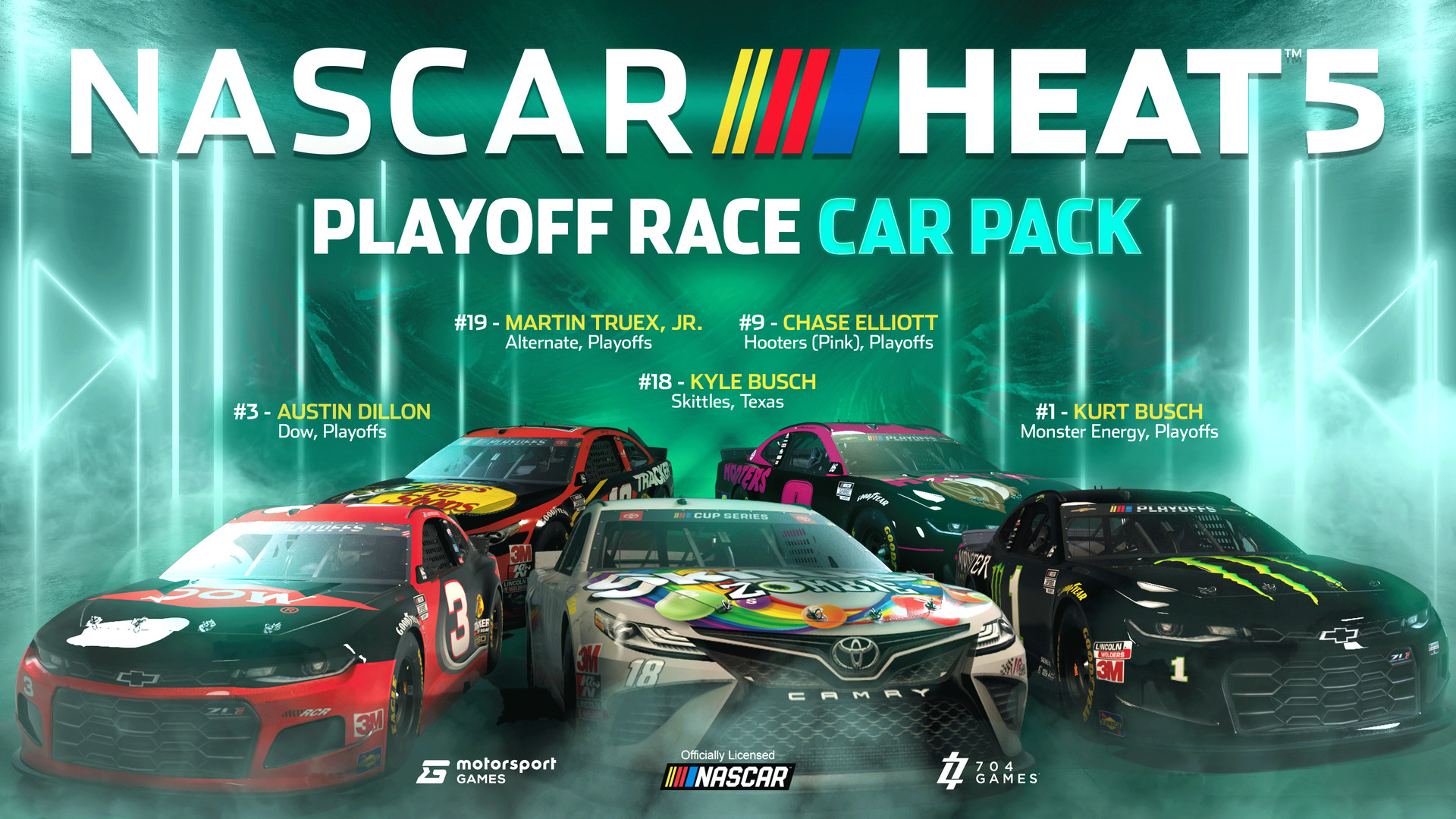 NASCAR Heat 5 - Playoff Pack DLC Steam CD Key, 0.24 usd