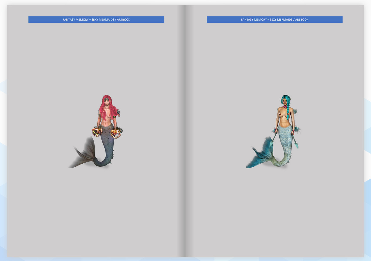 Fantasy Memory - Sexy Mermaids - Artbook DLC Steam CD Key, 0.43 usd