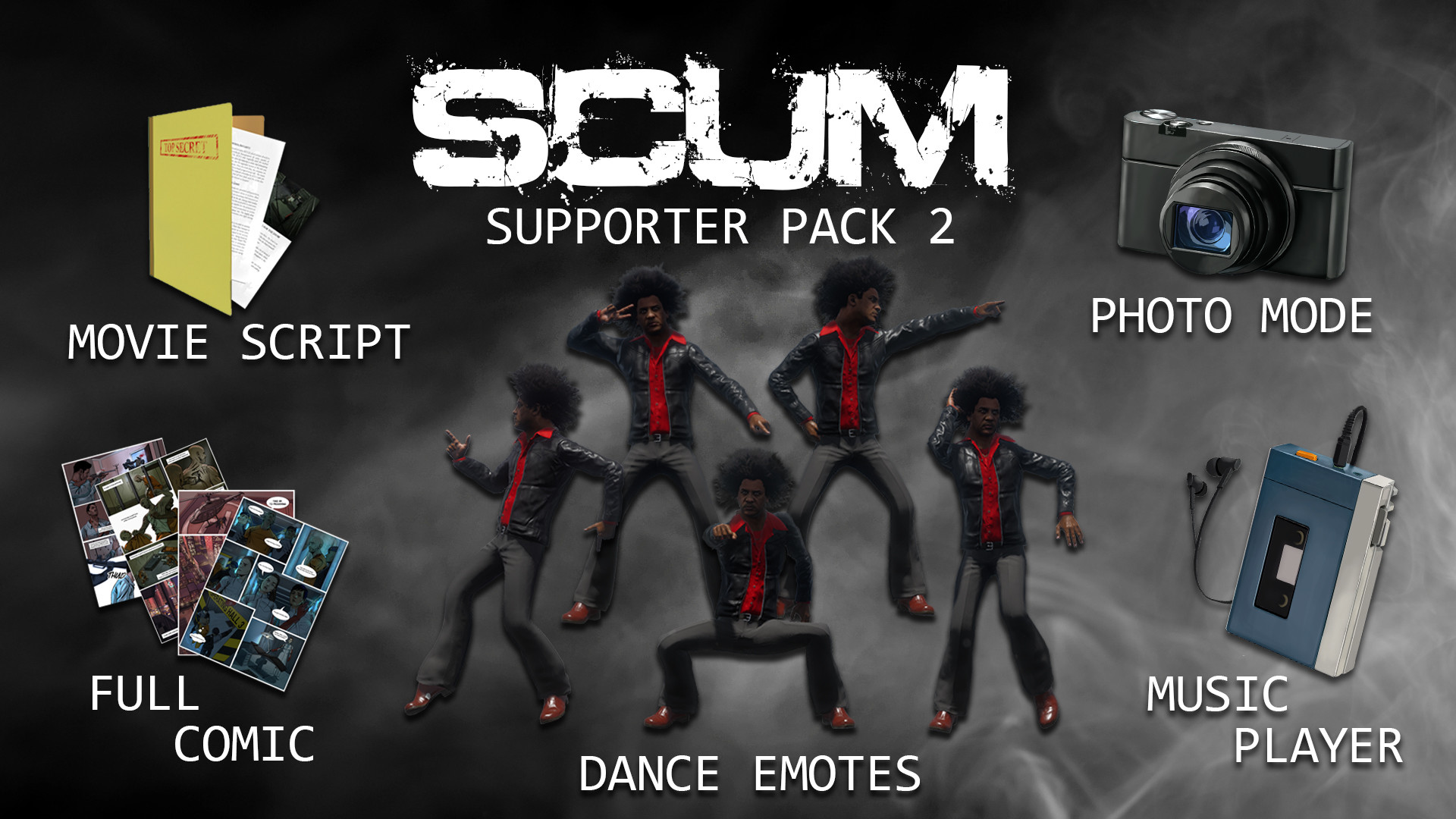 SCUM - Supporter Pack 2 DLC Steam CD Key, 4.45 usd