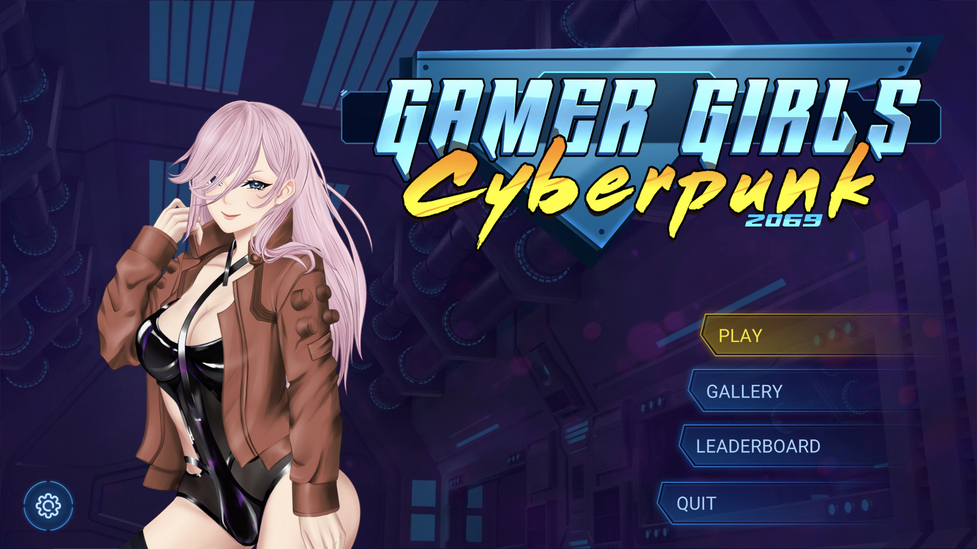 Gamer Girls: Cyberpunk 2069 Steam CD Key, 0.78 usd