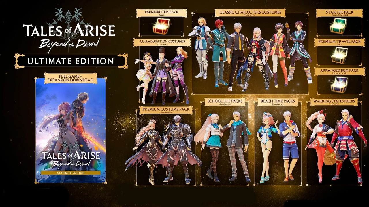 Tales of Arise: Beyond the Dawn Ultimate Edition Steam Altergift, 125.55 usd