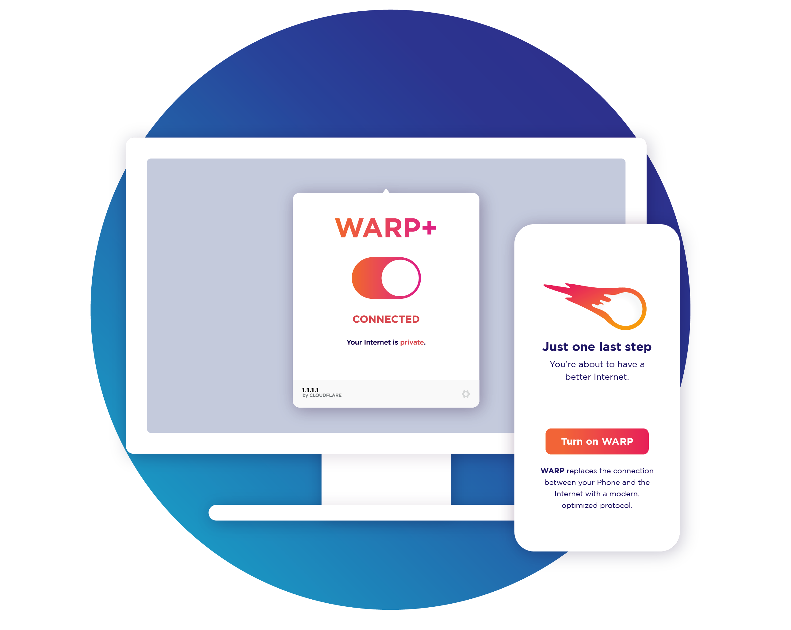 Cloudflare 1.1.1.1 WARP+ VPN Key (Lifetime / 12000 TB / 5 Devices), 1.64 usd