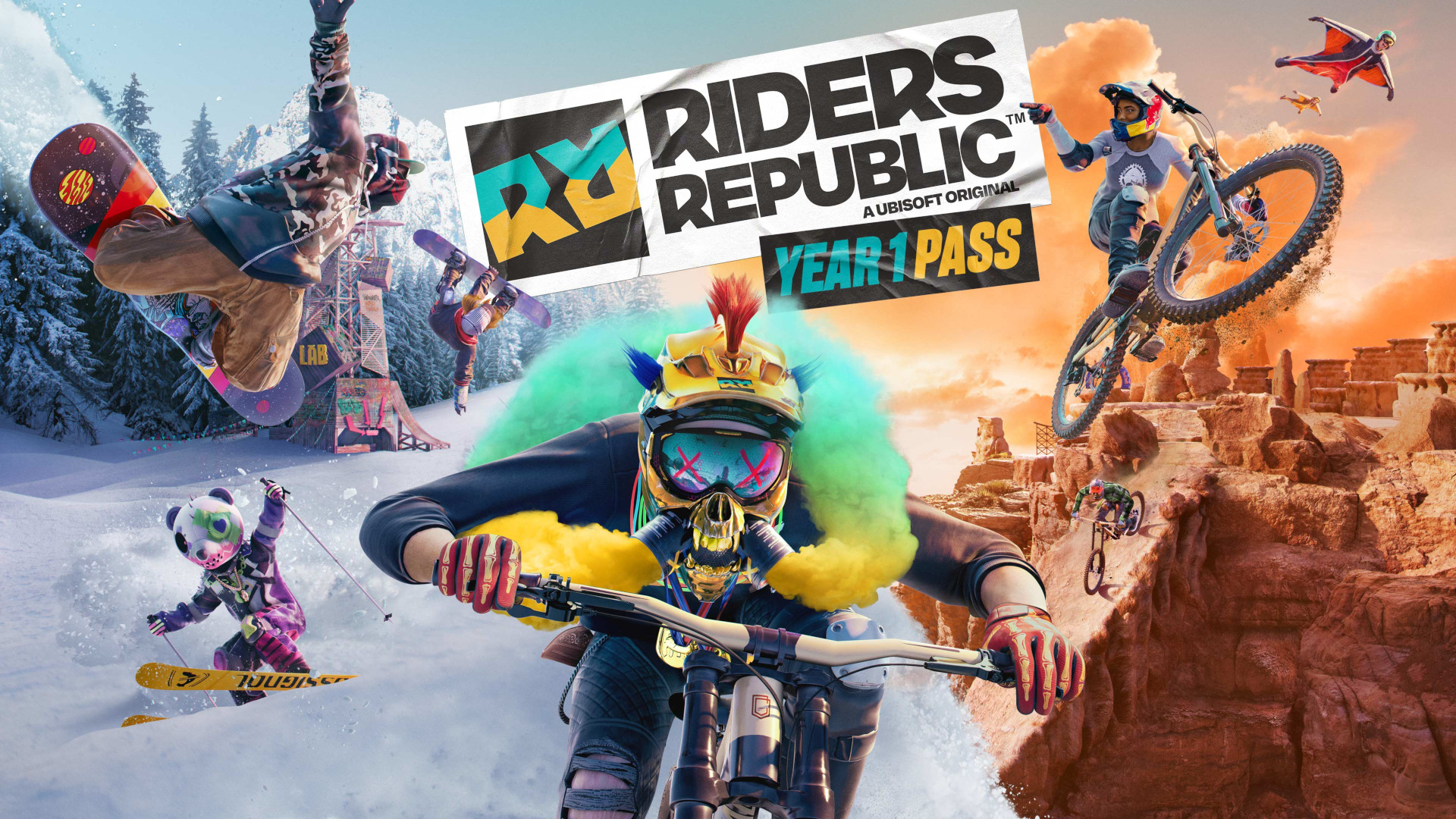 Riders Republic - Year 1 Pass DLC EU PS4 CD Key, 11.29 usd